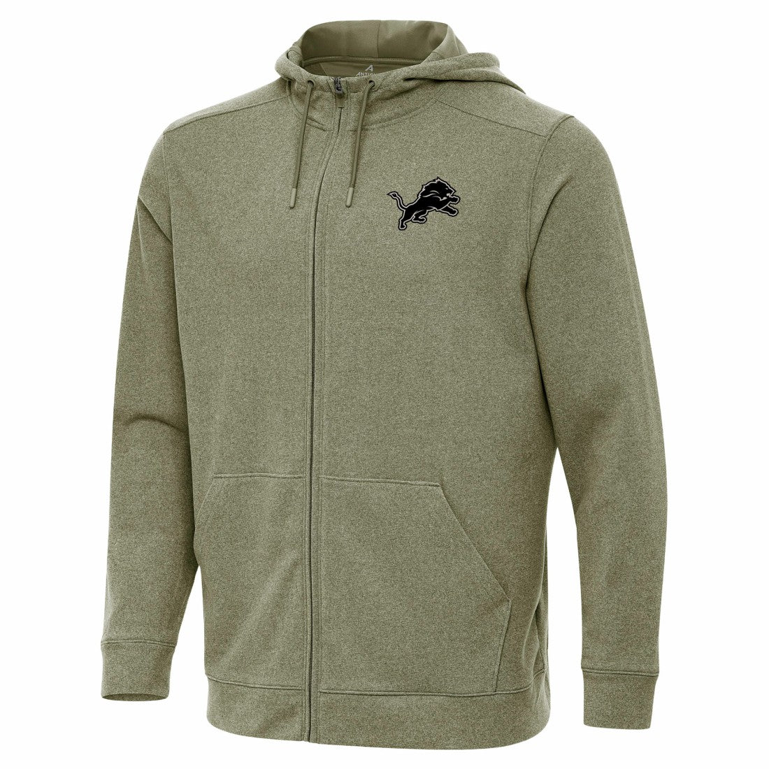 Detroit Lions Antigua Effortless Full-Zip Hoodie Jacket - Olive discount