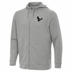 Houston Texans Antigua Effortless Full-Zip Hoodie Jacket - Heather Gray online
