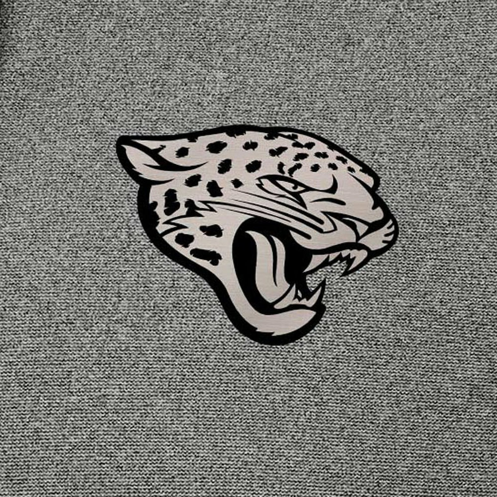 Jacksonville Jaguars Antigua Effortless Full-Zip Hoodie Jacket - Heather Black cheap