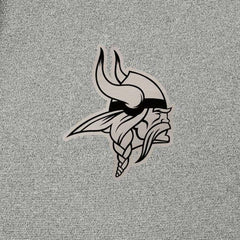 Minnesota Vikings Antigua Effortless Full-Zip Hoodie Jacket - Heather Gray for sale