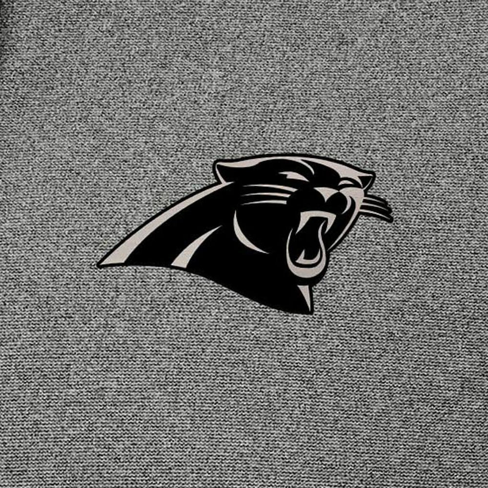 Carolina Panthers Antigua Effortless Full-Zip Hoodie Jacket - Heather Black discount