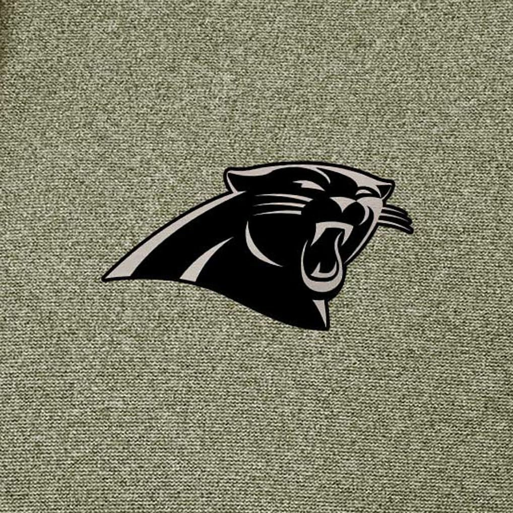 Carolina Panthers Antigua Effortless Full-Zip Hoodie Jacket - Olive for sale