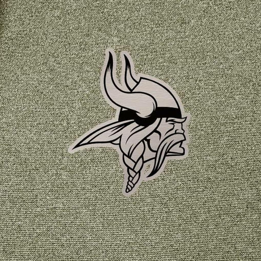 Minnesota Vikings Antigua Effortless Full-Zip Hoodie Jacket - Olive for sale