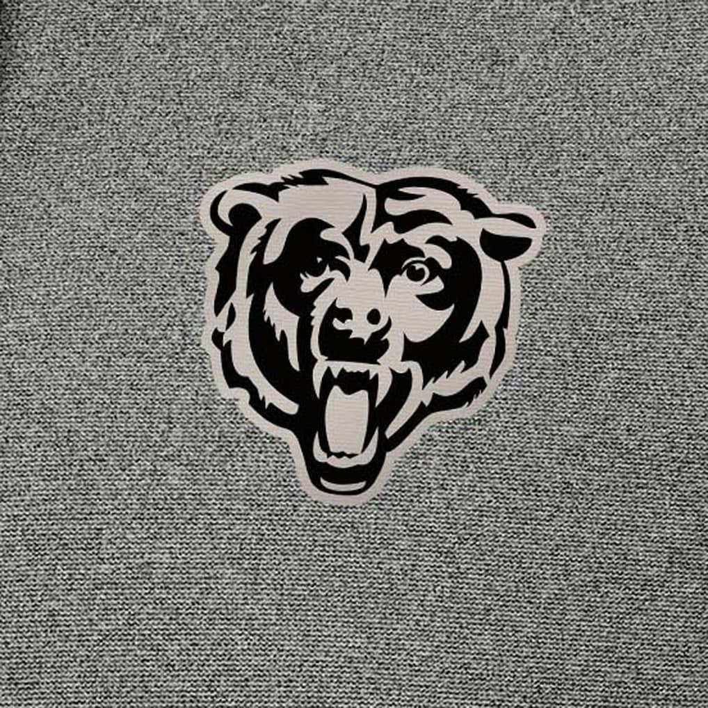 Chicago Bears Antigua Effortless Full-Zip Hoodie Jacket - Heather Black discount