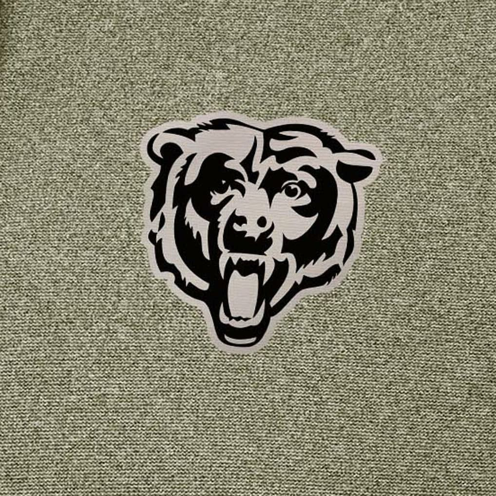 Chicago Bears Antigua Effortless Full-Zip Hoodie Jacket - Olive online