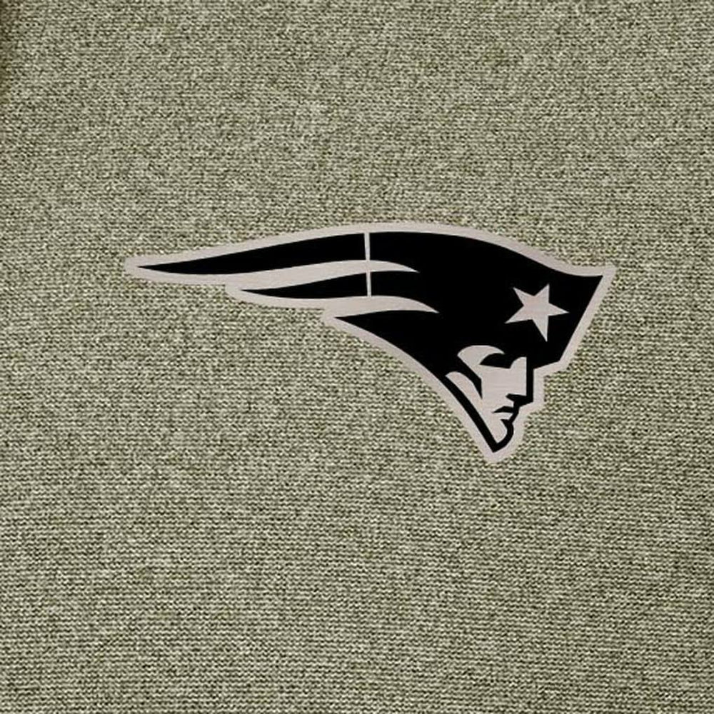 New England Patriots Antigua Effortless Full-Zip Hoodie Jacket - Olive for sale