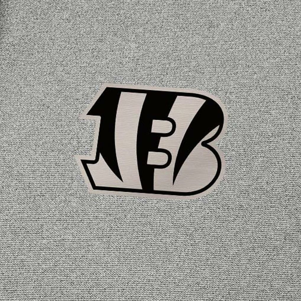 Cincinnati Bengals Antigua Effortless Full-Zip Hoodie Jacket - Heather Gray outlet