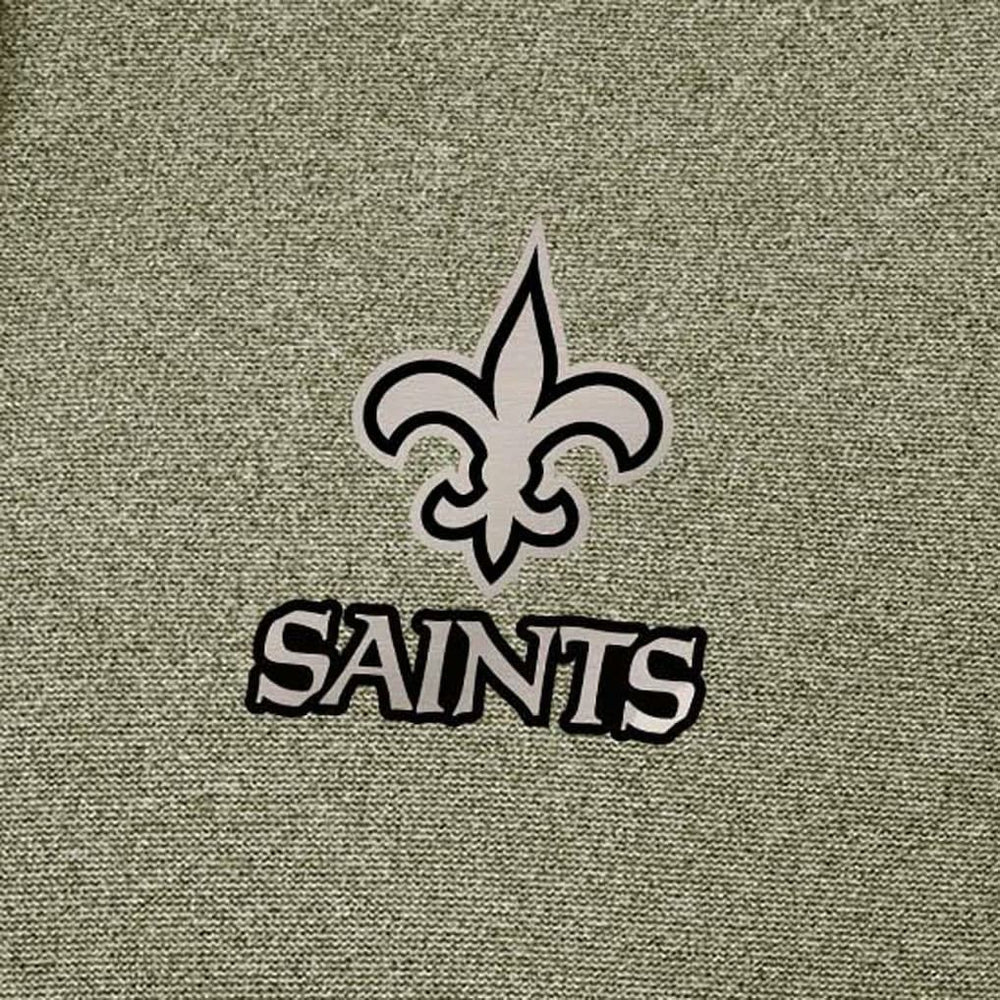New Orleans Saints Antigua Effortless Full-Zip Hoodie Jacket - Olive discount