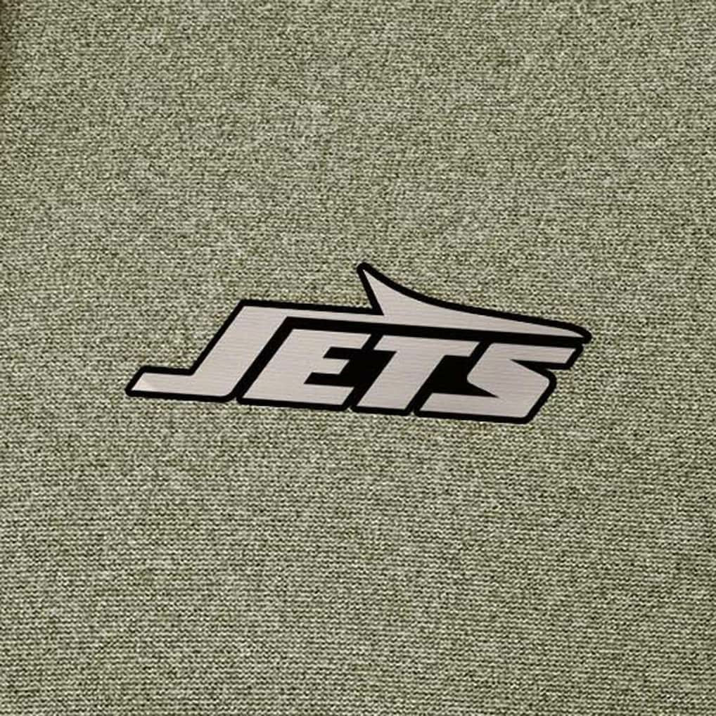 New York Jets Antigua Effortless Full-Zip Hoodie Jacket - Olive sale