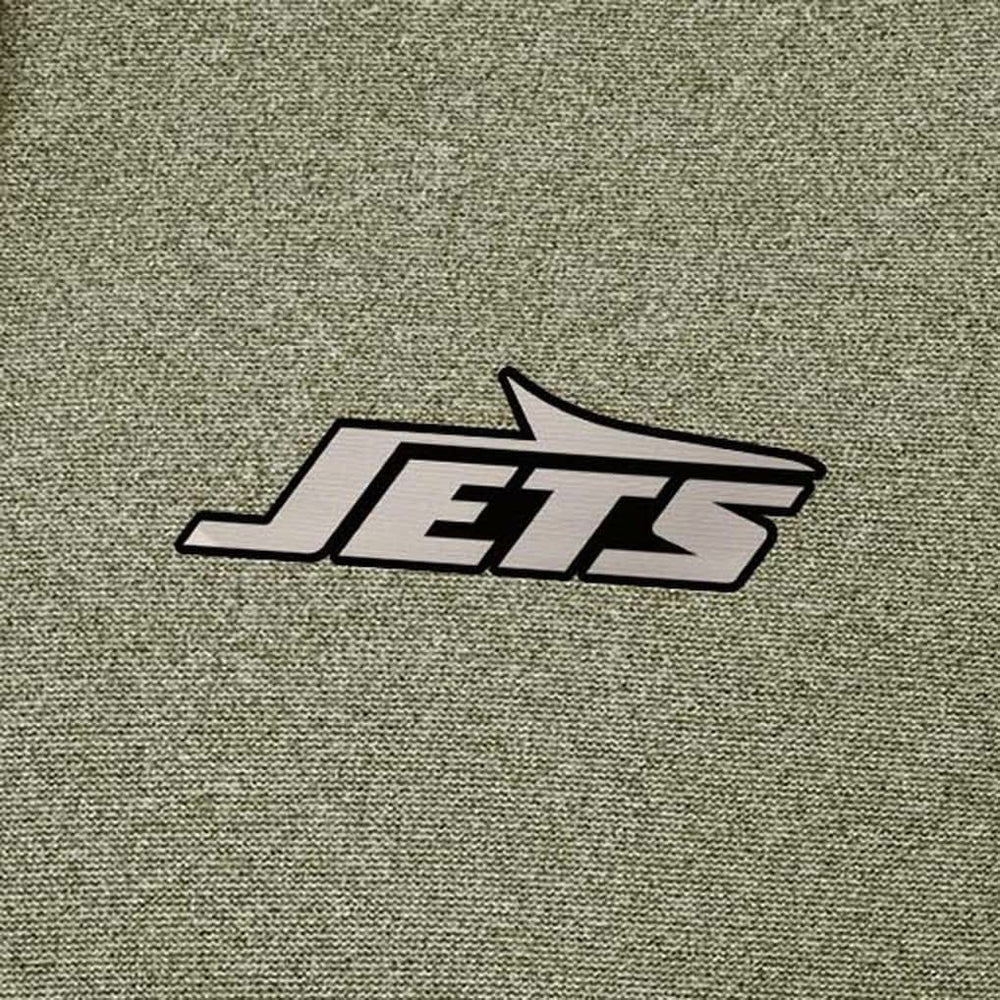 New York Jets Antigua Effortless Full-Zip Hoodie Jacket - Olive sale