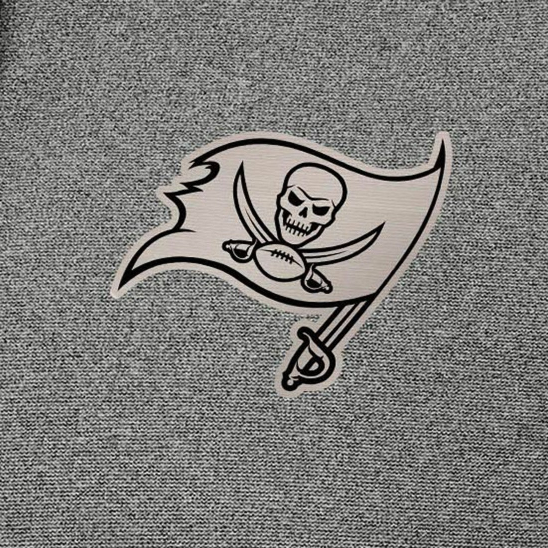 Tampa Bay Buccaneers Antigua Effortless Full-Zip Hoodie Jacket - Heather Black discount