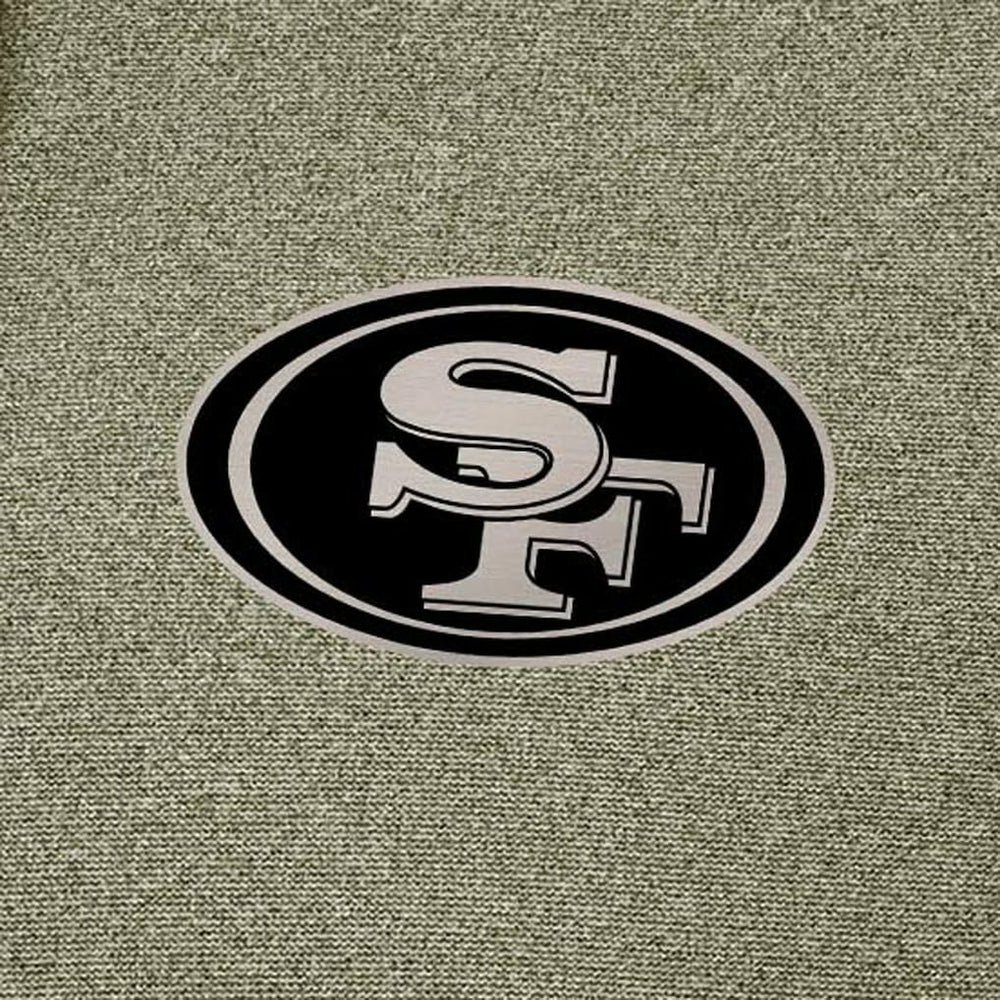 San Francisco 49ers Antigua Effortless Full-Zip Hoodie Jacket - Olive discount