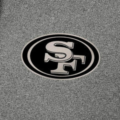 San Francisco 49ers Antigua Effortless Full-Zip Hoodie Jacket - Heather Black discount