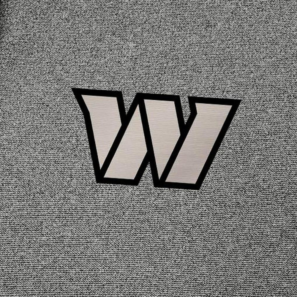 Washington Commanders Antigua Effortless Full-Zip Hoodie Jacket - Heather Black sale