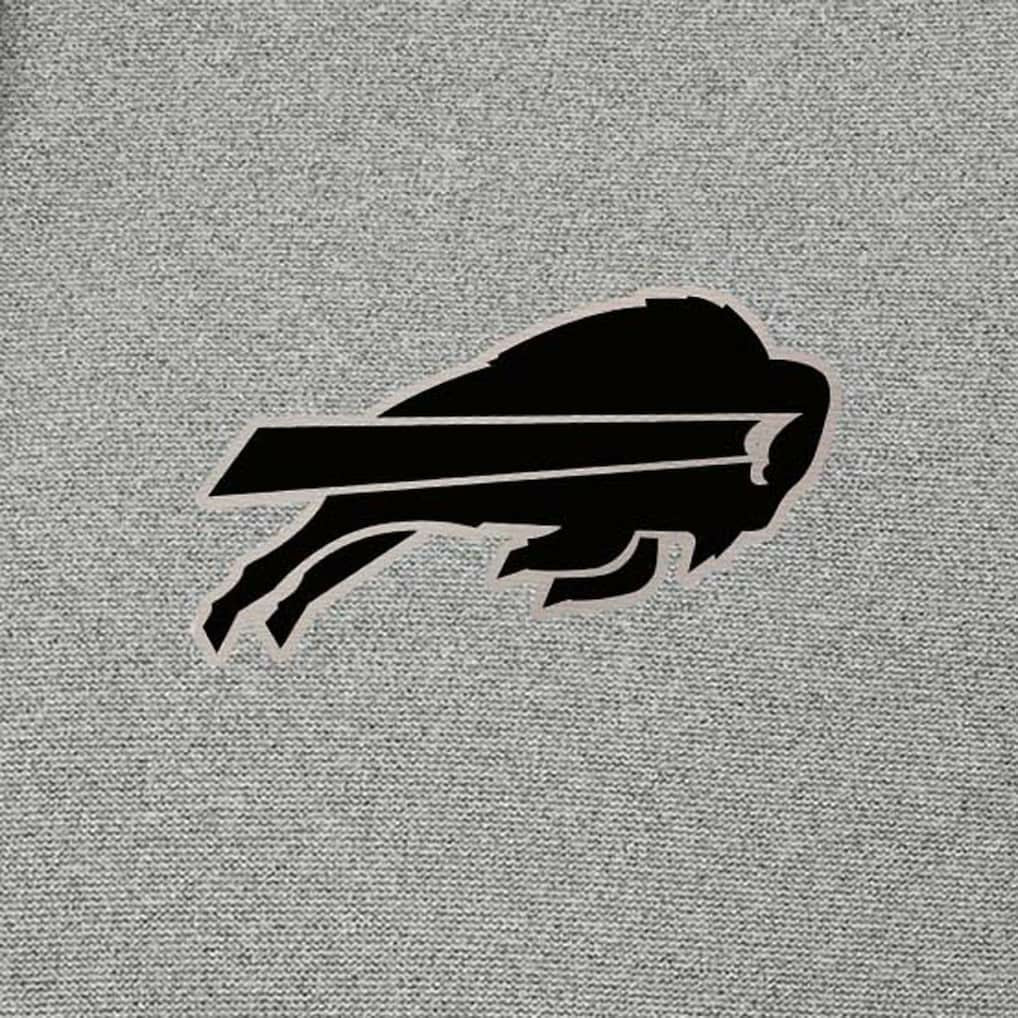 Buffalo Bills Antigua Effortless Full-Zip Hoodie Jacket - Heather Gray for sale