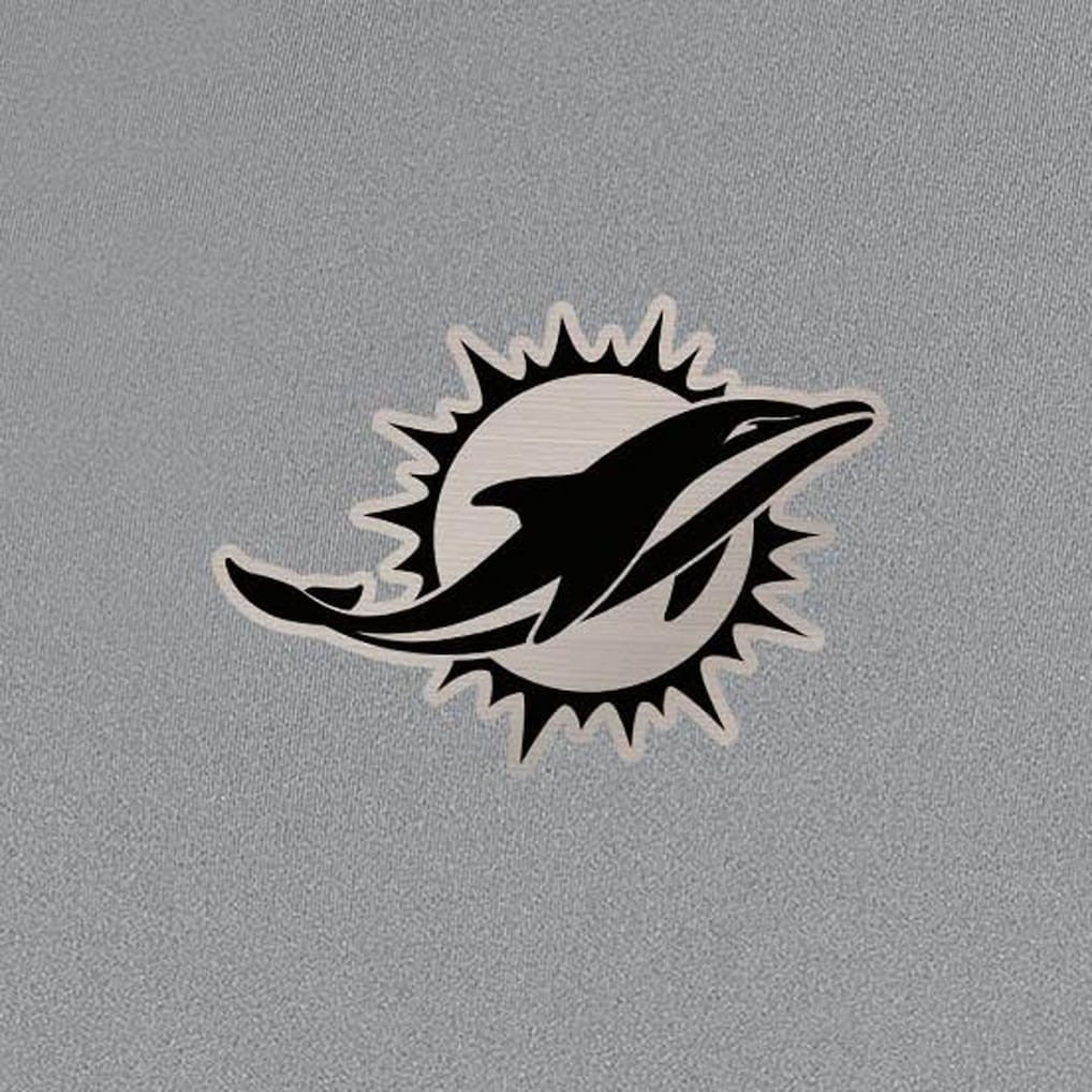 Miami Dolphins Antigua Insider Quarter-Zip Jacket - Gray discount