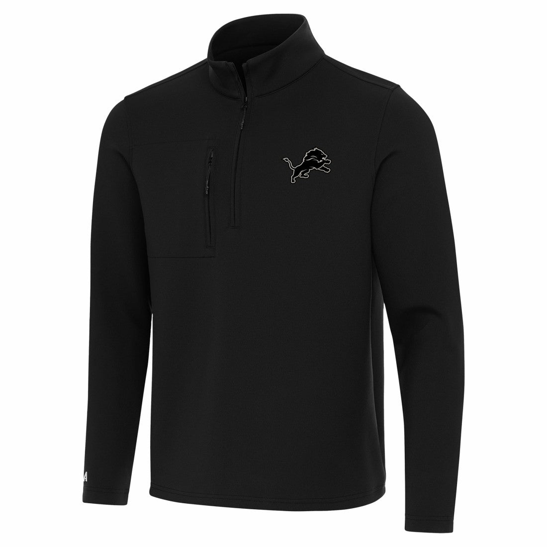 Detroit Lions Antigua Insider Quarter-Zip Jacket - Black outlet