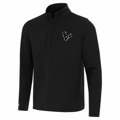Houston Texans Antigua Insider Quarter-Zip Jacket - Black for sale