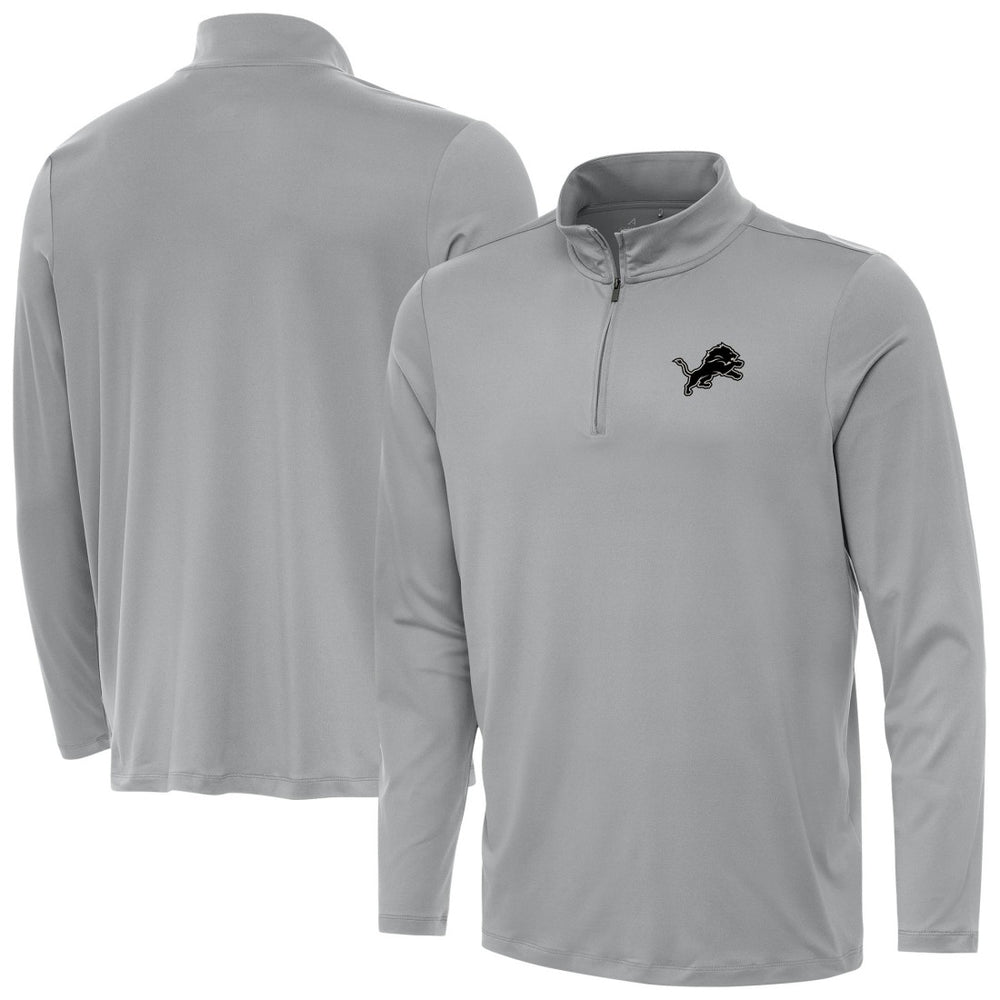 Detroit Lions Antigua Reprocess Quarter-Zip Top - Gray online