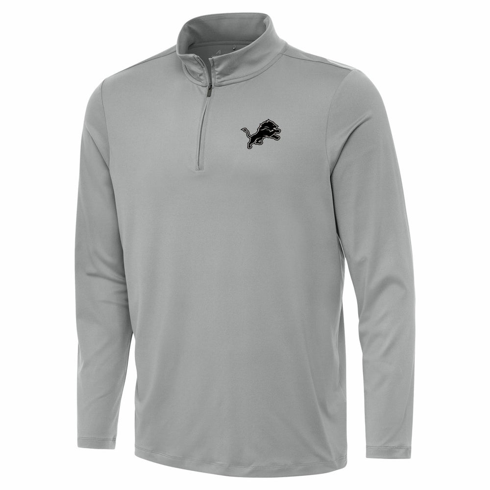 Detroit Lions Antigua Reprocess Quarter-Zip Top - Gray online