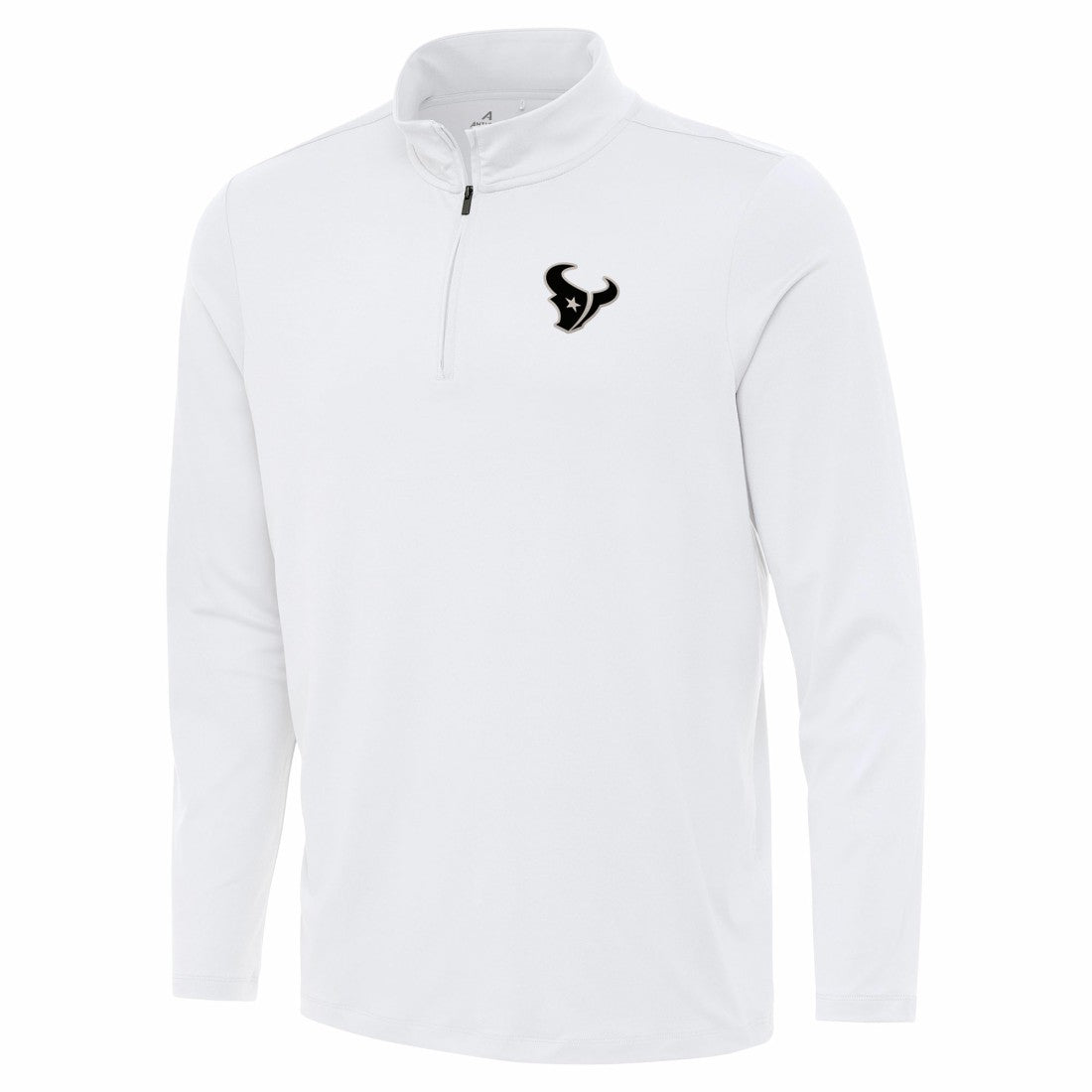 Houston Texans Antigua Reprocess Quarter-Zip Top - White sale