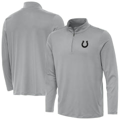 Indianapolis Colts Antigua Reprocess Quarter-Zip Top - Gray cheap