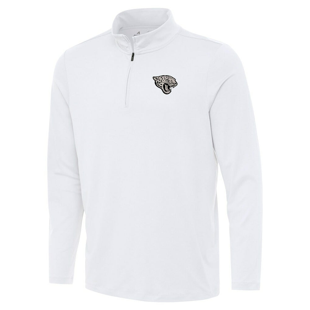 Jacksonville Jaguars Antigua Reprocess Quarter-Zip Top - White outlet