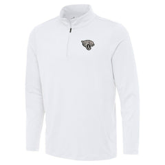 Jacksonville Jaguars Antigua Reprocess Quarter-Zip Top - White outlet