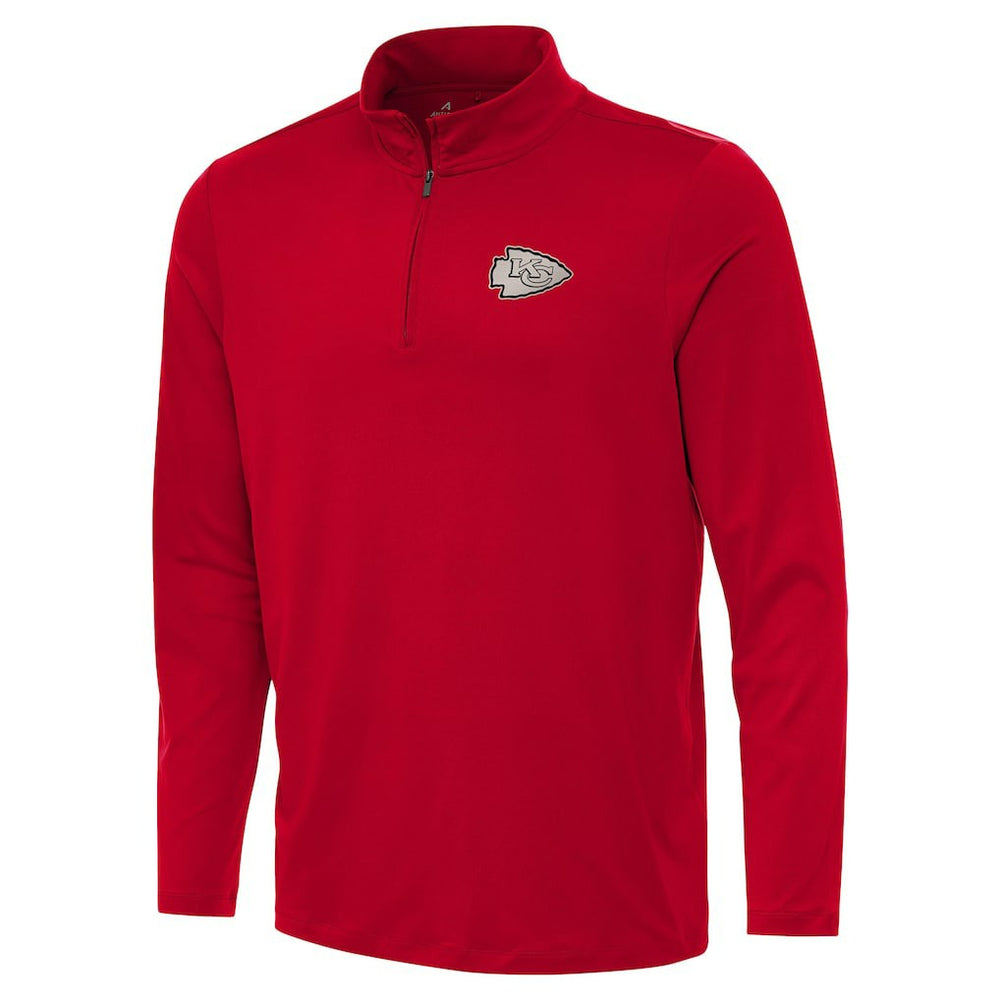 Kansas City Chiefs Antigua Reprocess Quarter-Zip Top - Red outlet