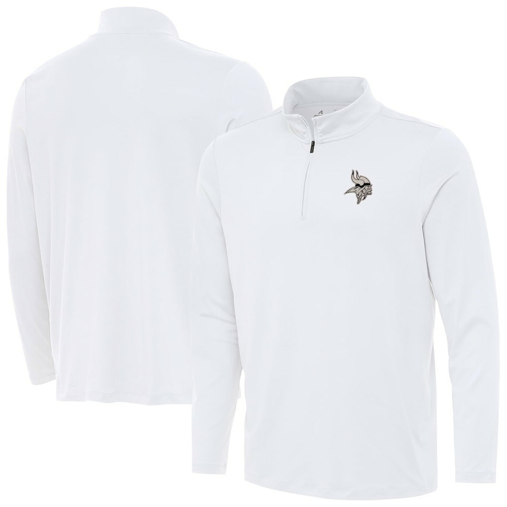 Minnesota Vikings Antigua Reprocess Quarter-Zip Top - White online