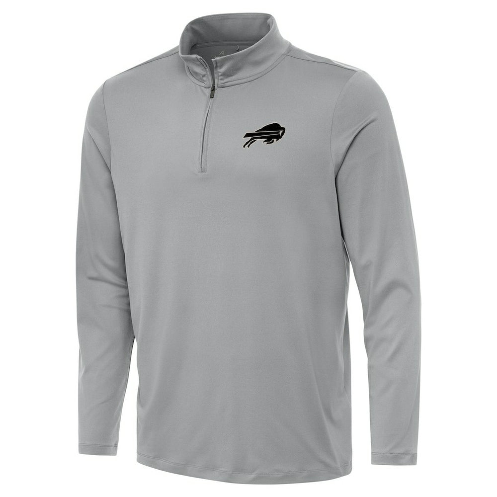 Buffalo Bills Antigua Reprocess Quarter-Zip Top - Gray on sale
