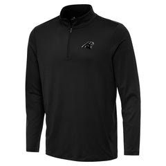 Carolina Panthers Antigua Reprocess Quarter-Zip Top - Black online
