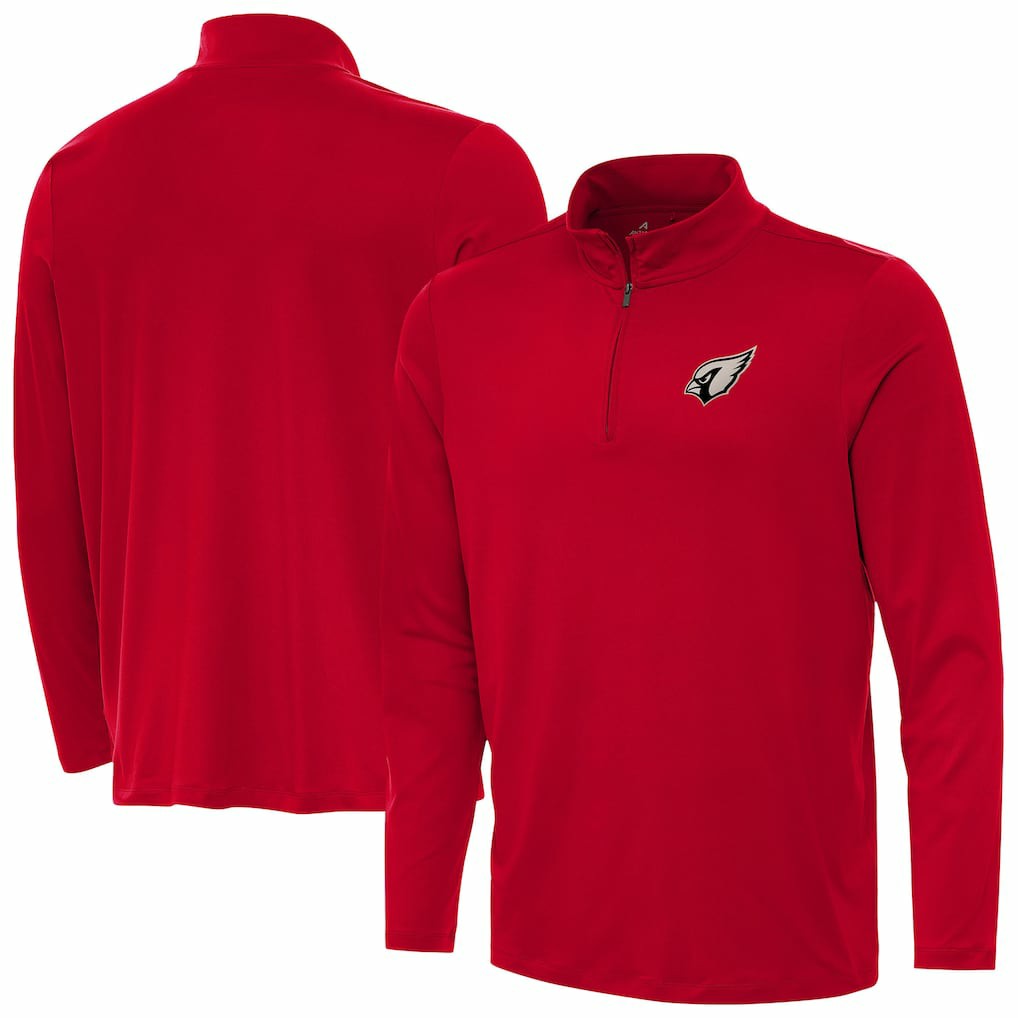 Arizona Cardinals Antigua Reprocess Quarter-Zip Top - Cardinal outlet