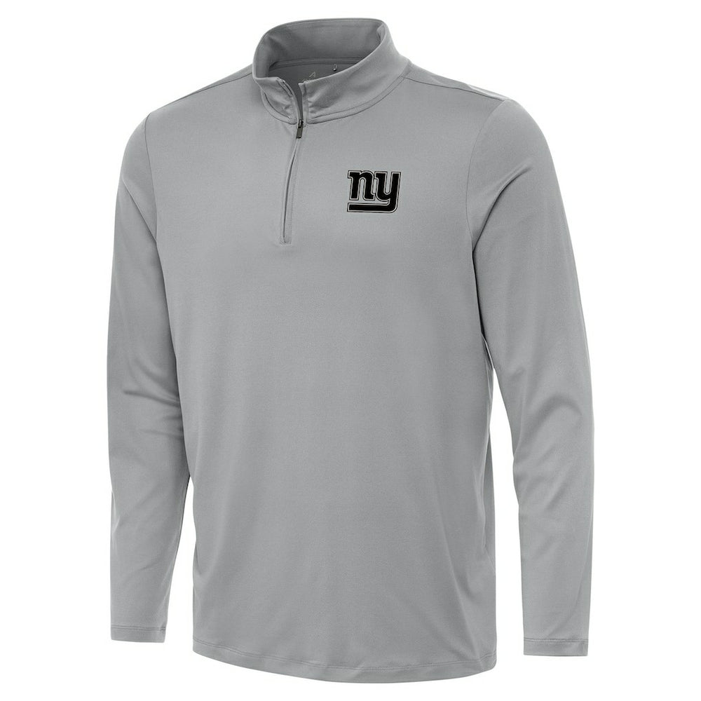 New York Giants Antigua Reprocess Quarter-Zip Top - Gray discount