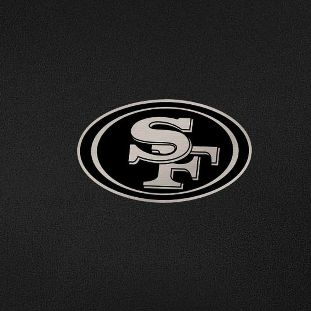 San Francisco 49ers Antigua Reprocess Quarter-Zip Top - Black for sale