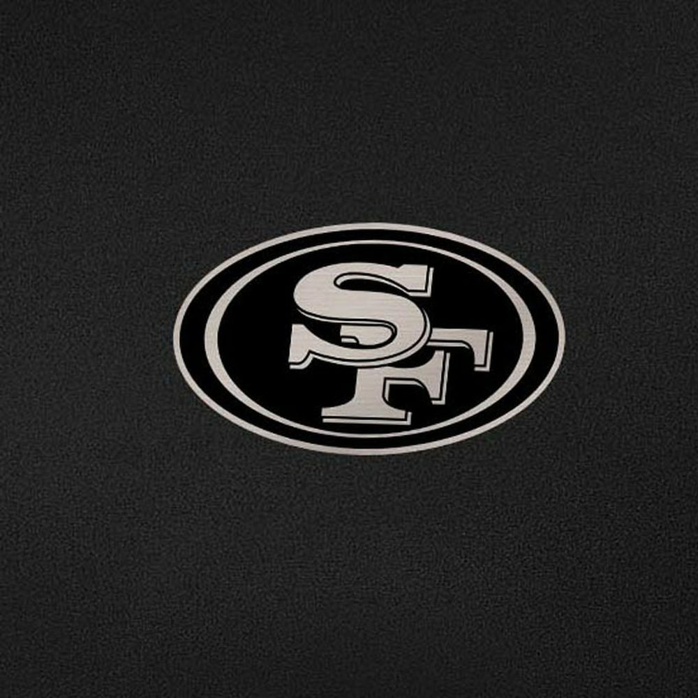 San Francisco 49ers Antigua Reprocess Quarter-Zip Top - Black for sale