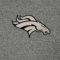 Denver Broncos Antigua Subtle Quarter-Zip Top - Heather Black discount