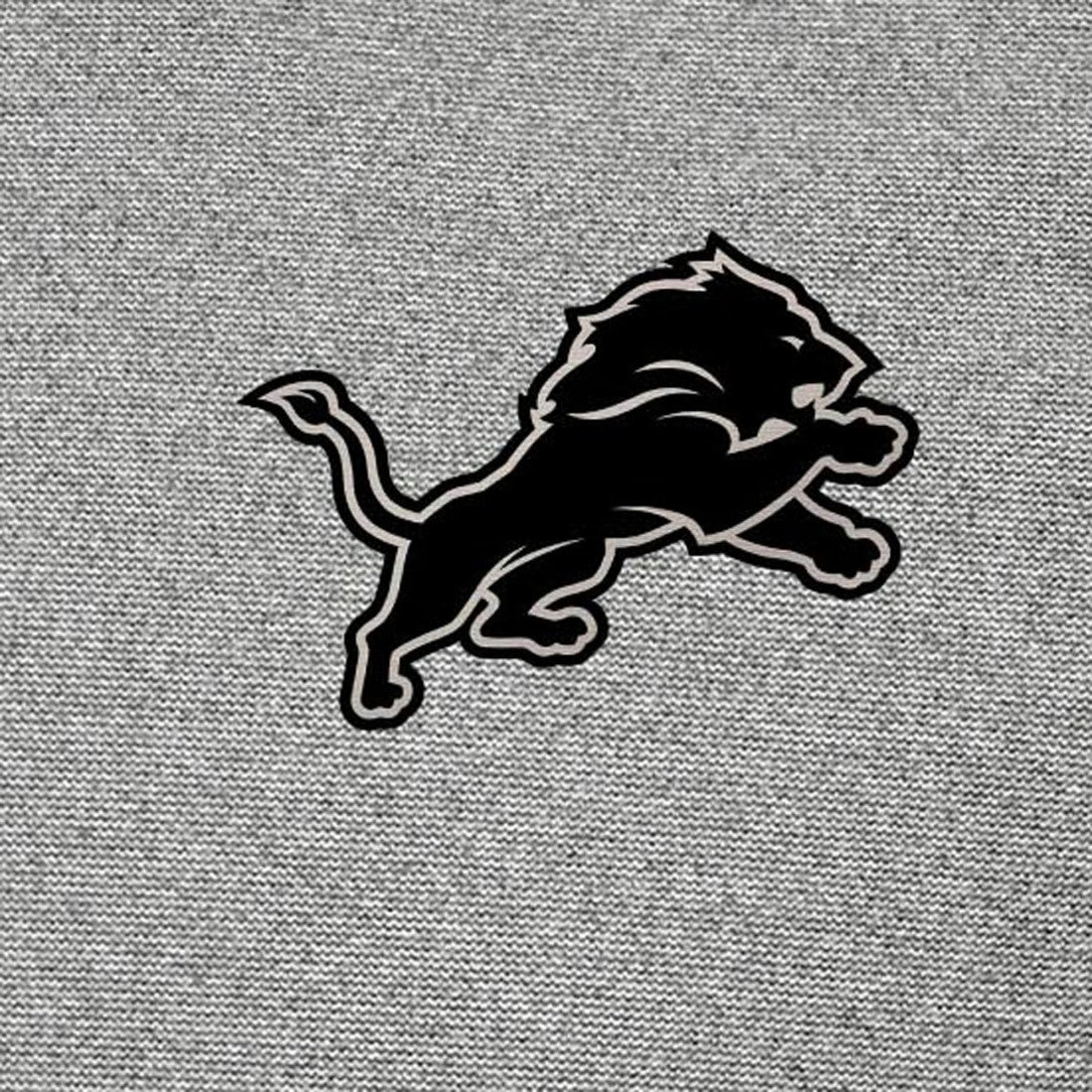 Detroit Lions Antigua Subtle Quarter-Zip Top - Heather Gray cheap