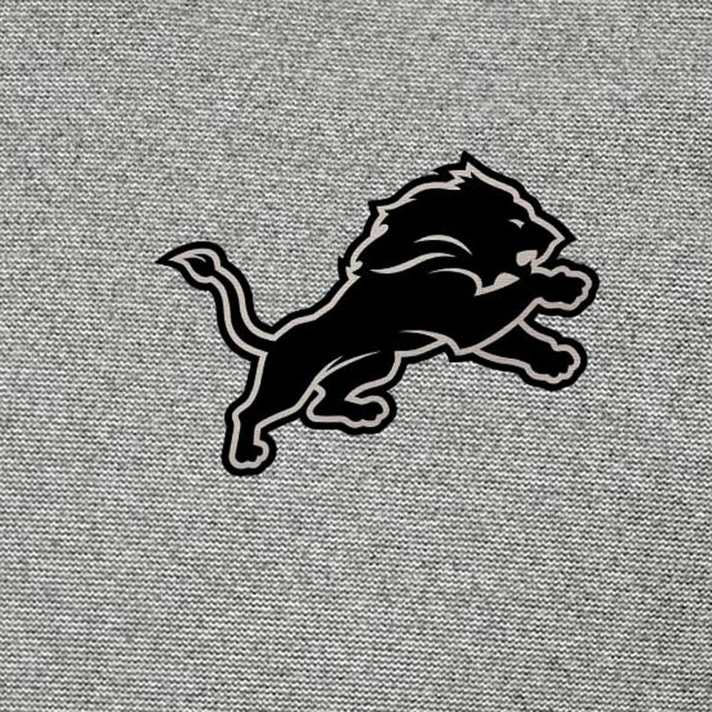 Detroit Lions Antigua Subtle Quarter-Zip Top - Heather Gray cheap