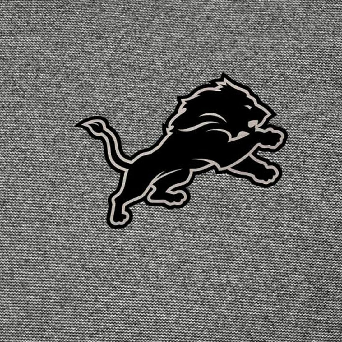 Detroit Lions Antigua Subtle Quarter-Zip Top - Heather Black for sale