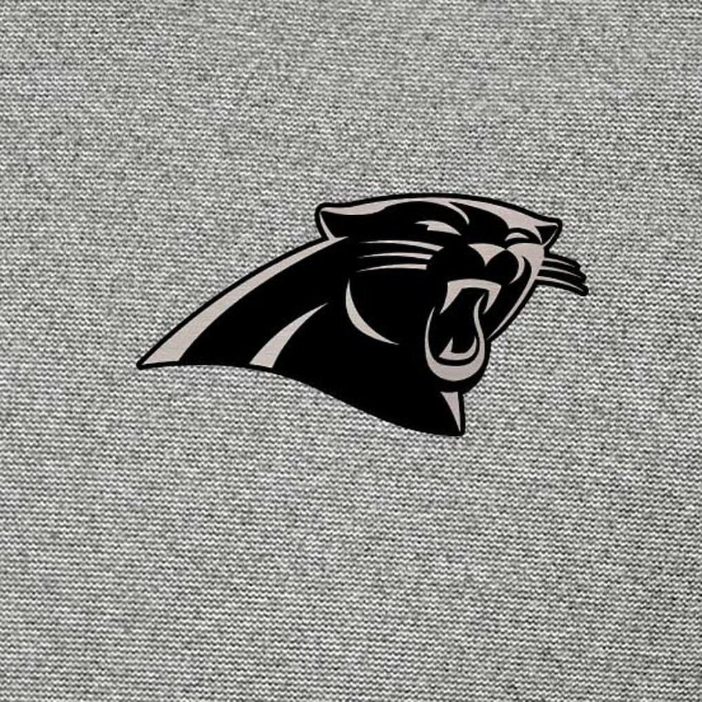 Carolina Panthers Antigua Subtle Quarter-Zip Top - Heather Gray sale