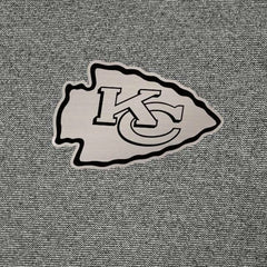 Kansas City Chiefs Antigua Subtle Quarter-Zip Top - Heather Black discount