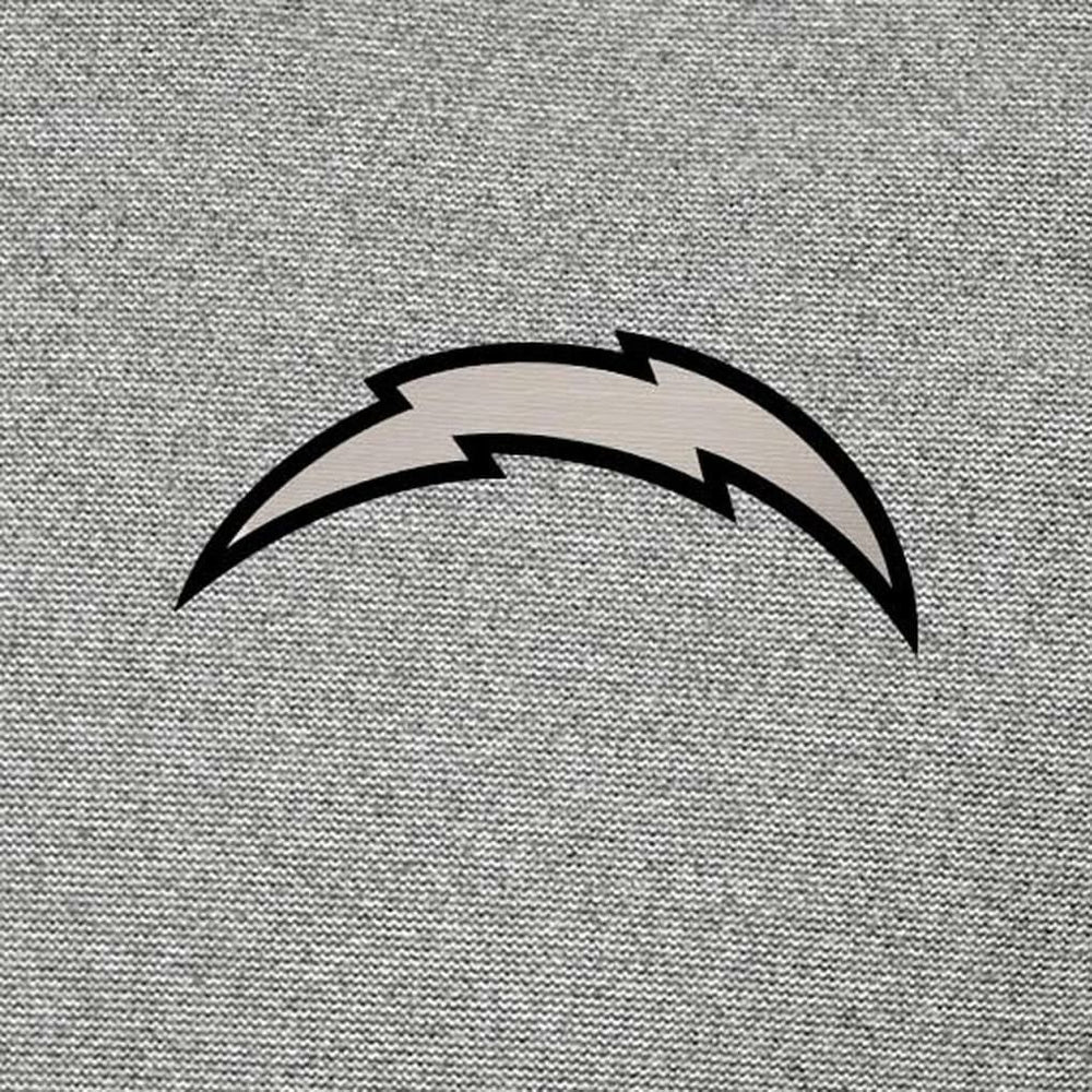 Los Angeles Chargers Antigua Subtle Quarter-Zip Top - Heather Gray cheap