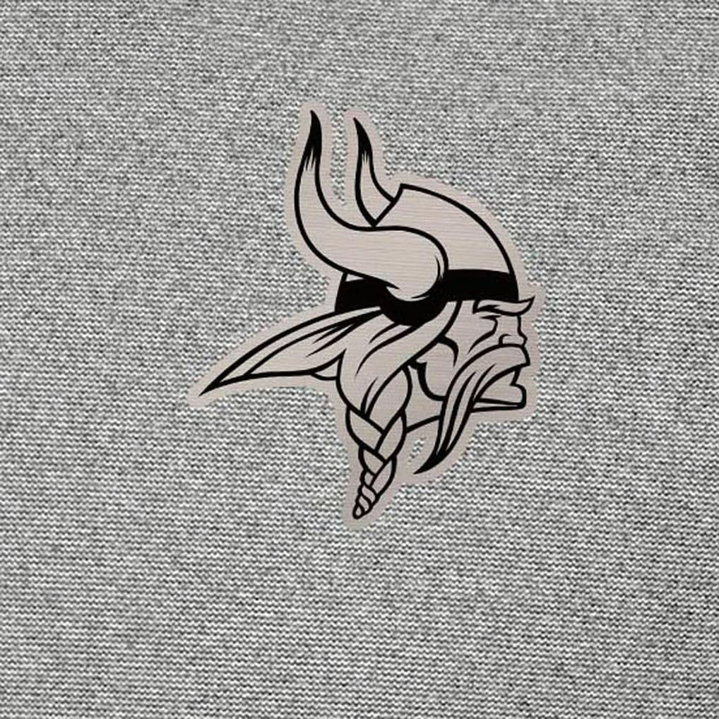Minnesota Vikings Antigua Subtle Quarter-Zip Top - Heather Gray cheap