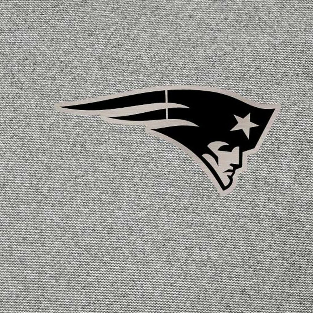 New England Patriots Antigua Subtle Quarter-Zip Top - Heather Gray cheap