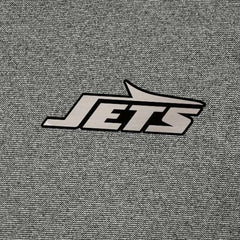New York Jets Antigua Subtle Quarter-Zip Top - Heather Black cheap