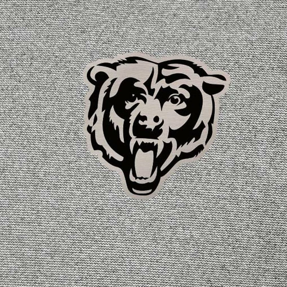 Chicago Bears Antigua Subtle Quarter-Zip Top - Heather Gray cheap