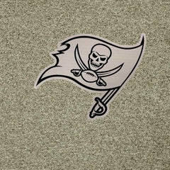 Tampa Bay Buccaneers Antigua Subtle Quarter-Zip Top - Heather Olive for sale