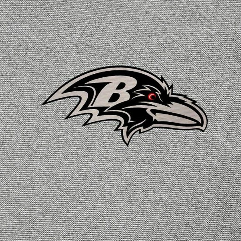 Baltimore Ravens Antigua Subtle Quarter-Zip Top - Heather Gray discount
