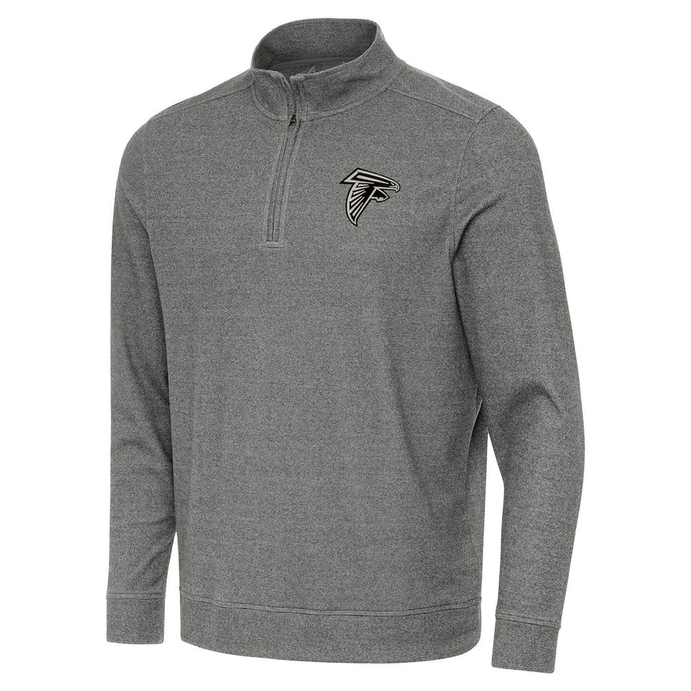 Atlanta Falcons Antigua Subtle Quarter-Zip Top - Charcoal discount